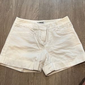 Express White Shorts